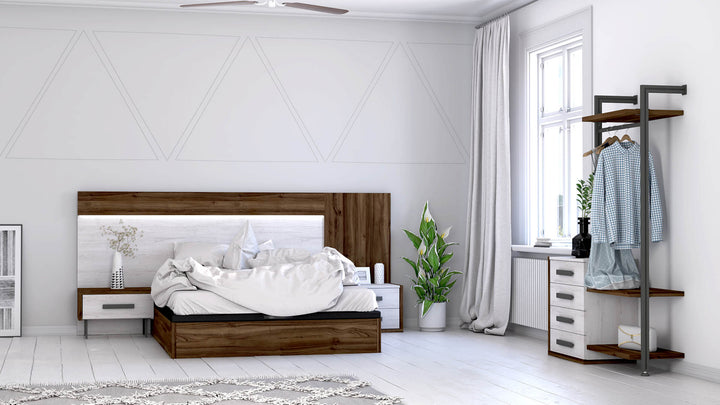 Oliva Bedroom Set: Natural Harmony ZN005