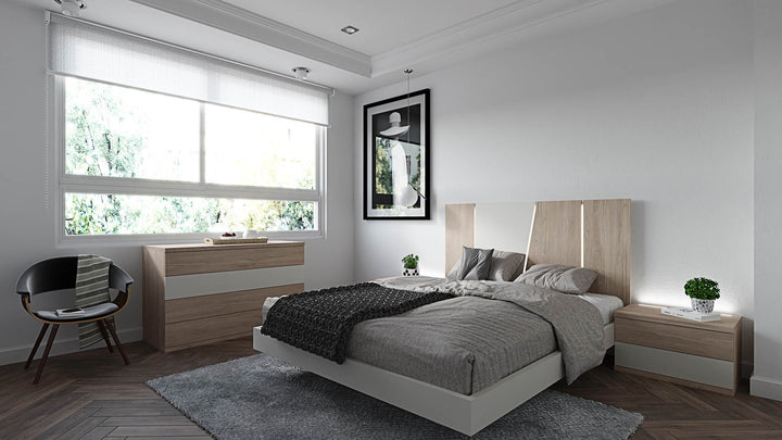 Fuego Bedroom Set: Contemporary Glow ZN008