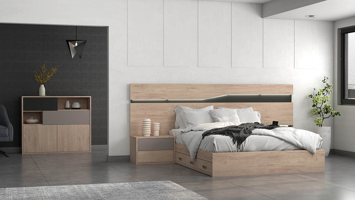 Soria Bedroom Set: Modern Harmony ZN012