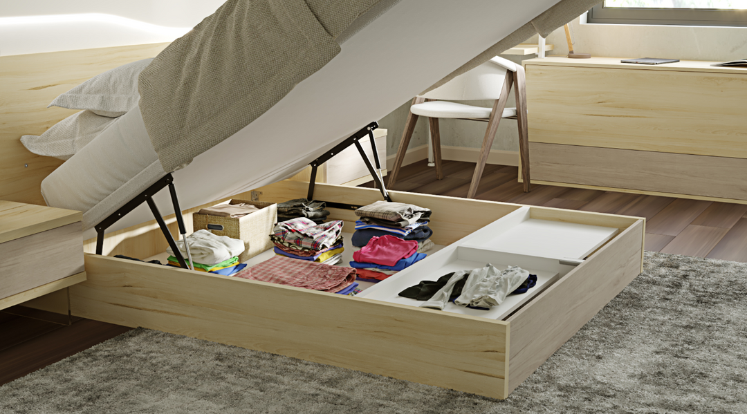 Lorca Bedroom Set: Elegance in Storage ZN013