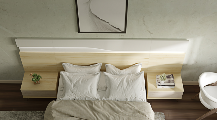 Lorca Bedroom Set: Elegance in Storage ZN013