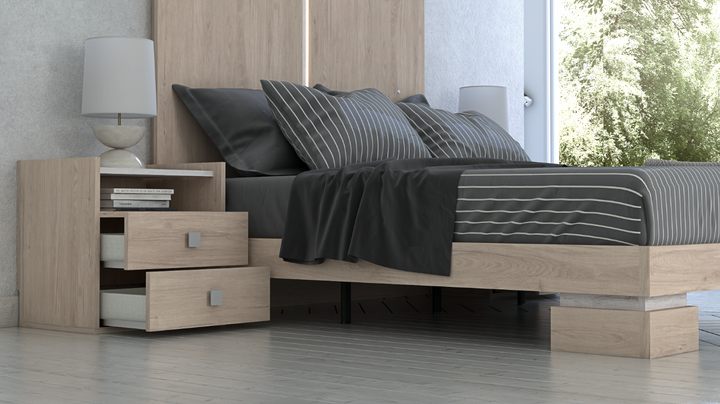 Viento Bedroom Set: Contemporary Breeze ZN015