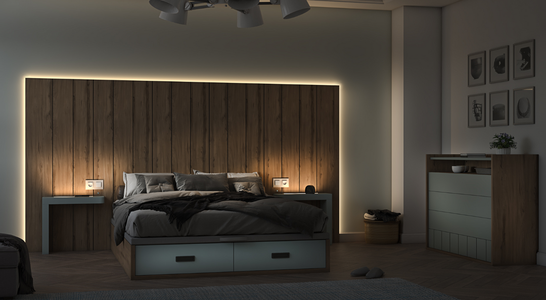 Duero Bedroom Set: Serene Modernity ZN017