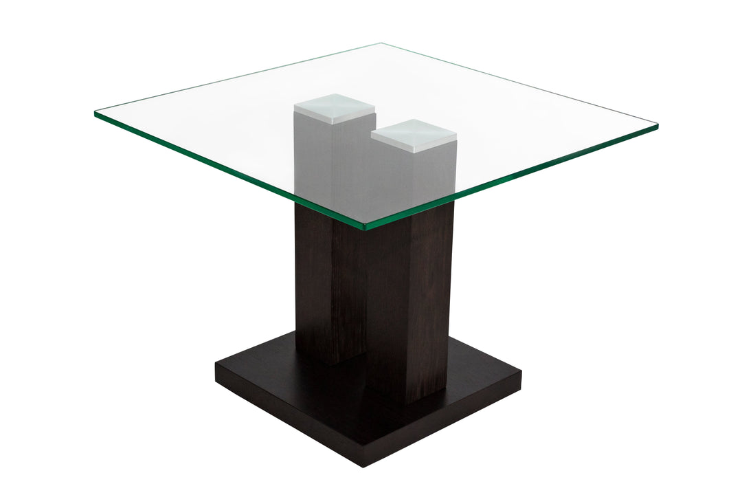Glass Top Coffee Table AVANTI Square