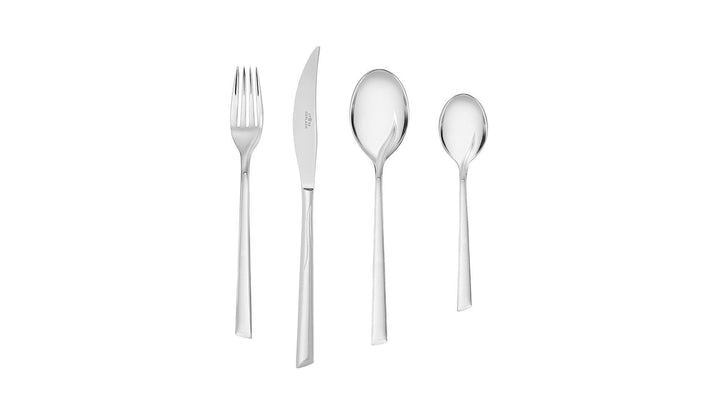 FLAMES 24 Piece Stainless Steel Flatware Set