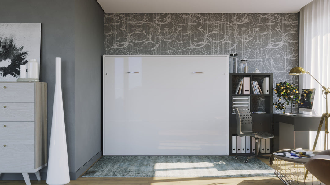 Invento Horizontal Wall Bed, European Queen Size