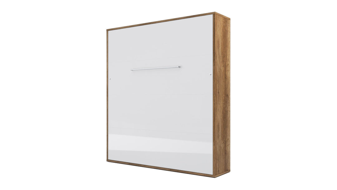 Murphy bed INVENTO, European King size with LED and mattress included.