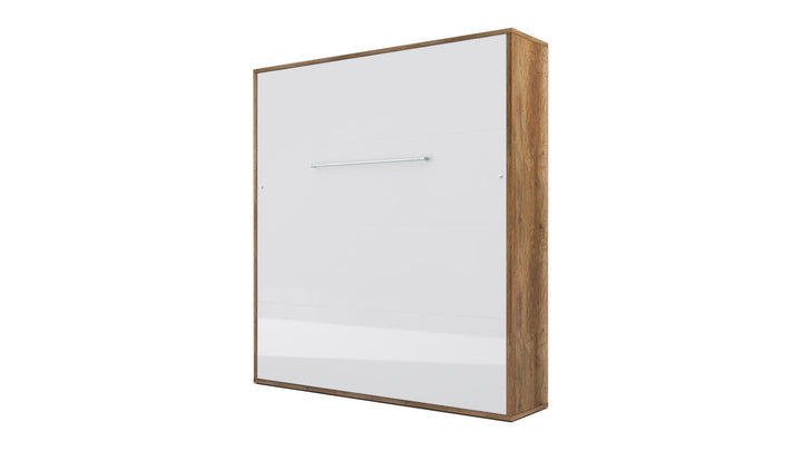 Murphy bed INVENTO, European King size with LED and mattress included.