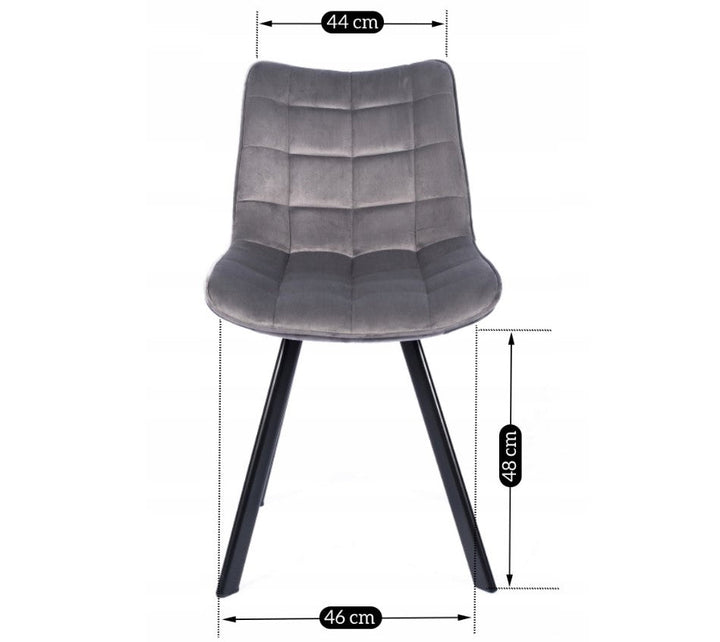 Dining Set ALETA 11 pcs. modern gray/ white Dining Table with 4 self-starting leaves plus 10 chairs