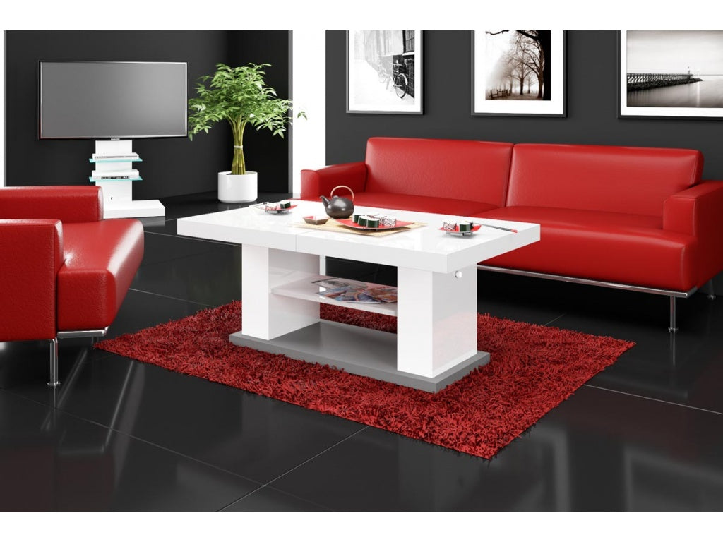 Lift Top Coffee Table MATERA, 2 in 1 Multi-Function Coffee Table