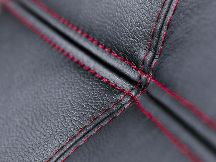 Loveseat IRYS 2 Black/ Red stiches