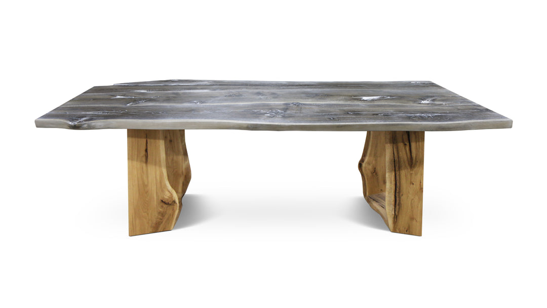 Oak wood Dining Table Baum- Kante 200