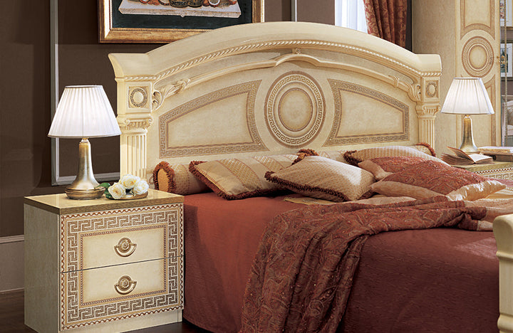 Aida Ivory Bed