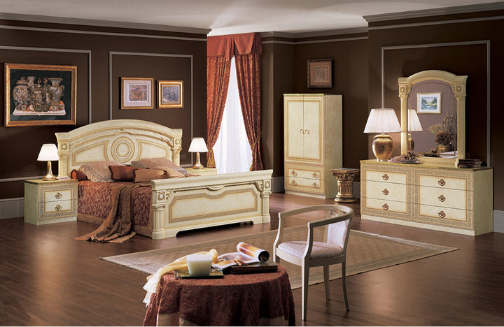 Aida Ivory Bed