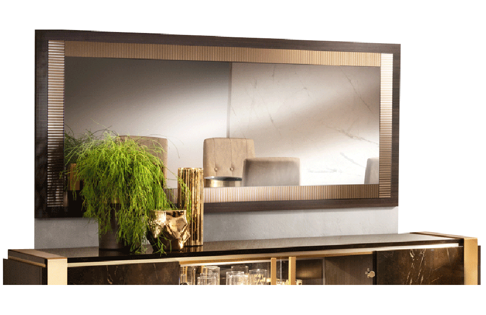 Essenza mirror for 4-Door buffet – Modern Europa Furniture