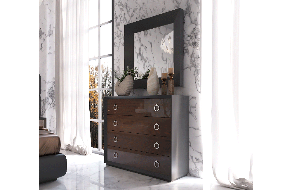 Emporio Black Bedroom