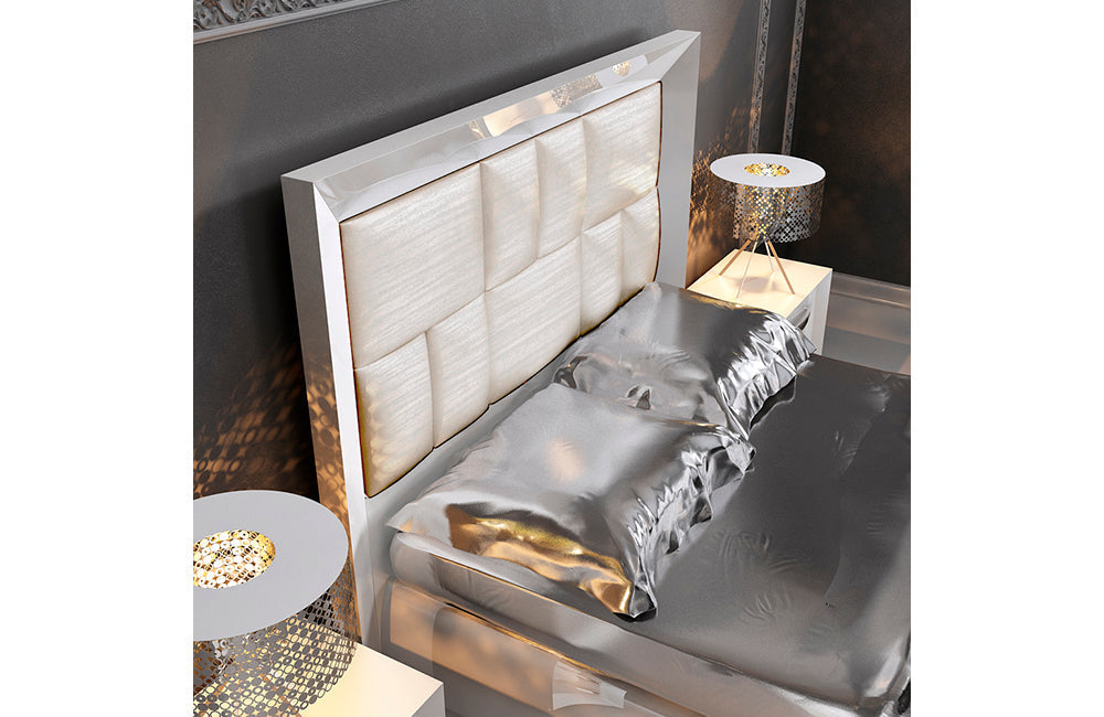 Sereno  Bed White