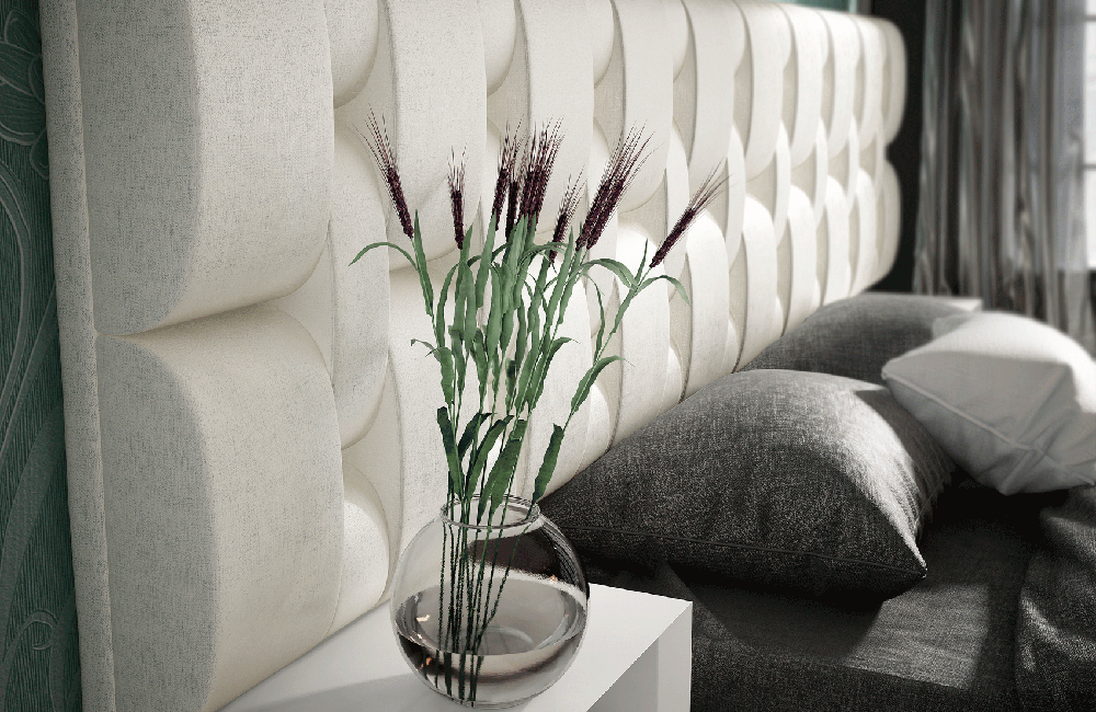Emporio White Bed