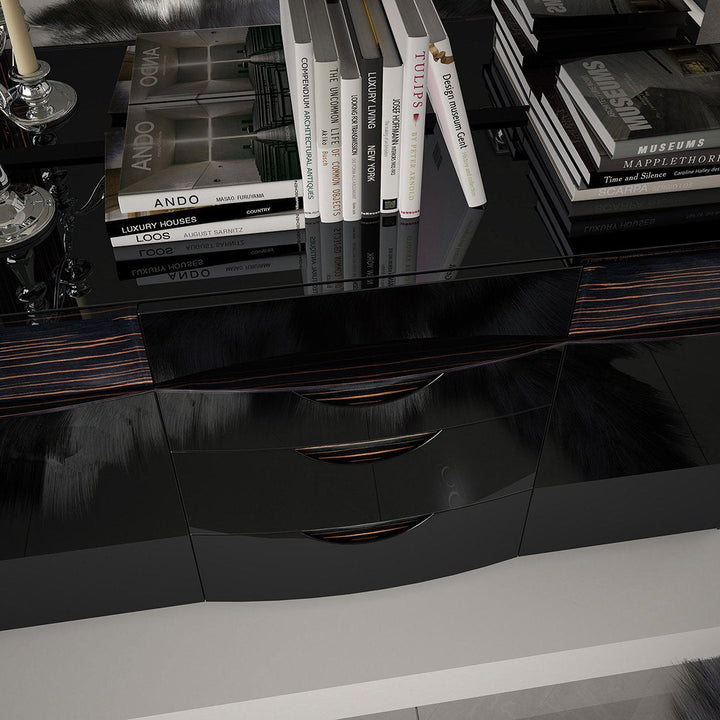 Livorno Range Black Modern Bedroom