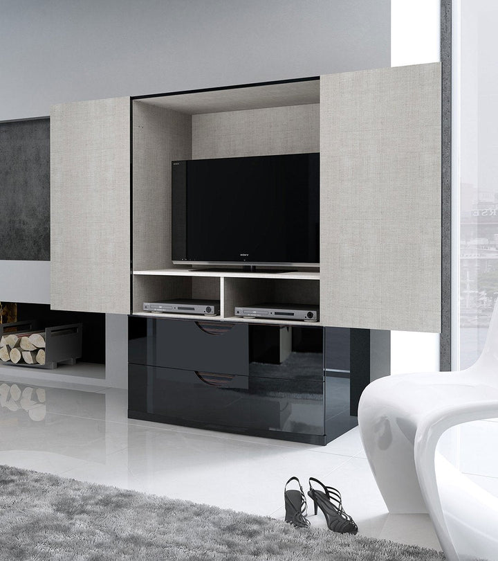 Livorno Range Black Modern Bedroom
