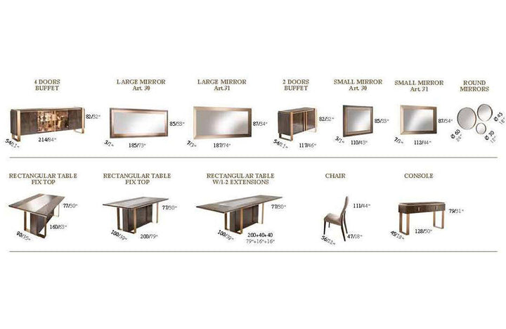 Essenza Dining Room Set