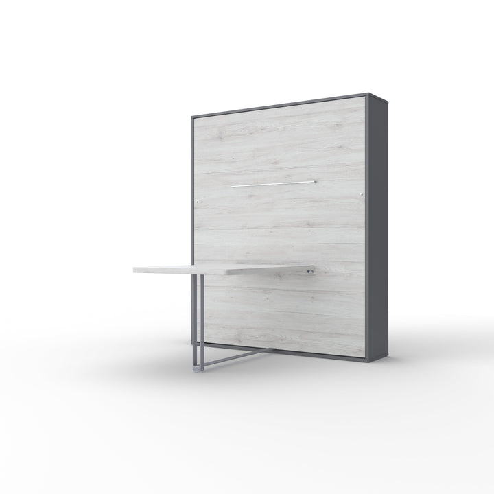 Murphy bed European Queen Vertical with Desk, mattress and LED included INVENTO sale