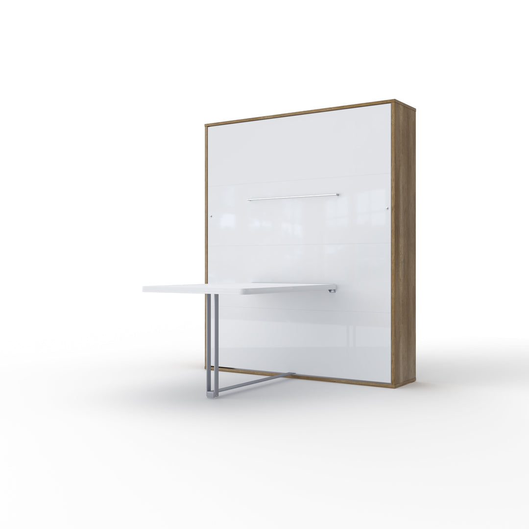 Murphy bed European Queen Vertical with Desk, mattress and LED included INVENTO sale
