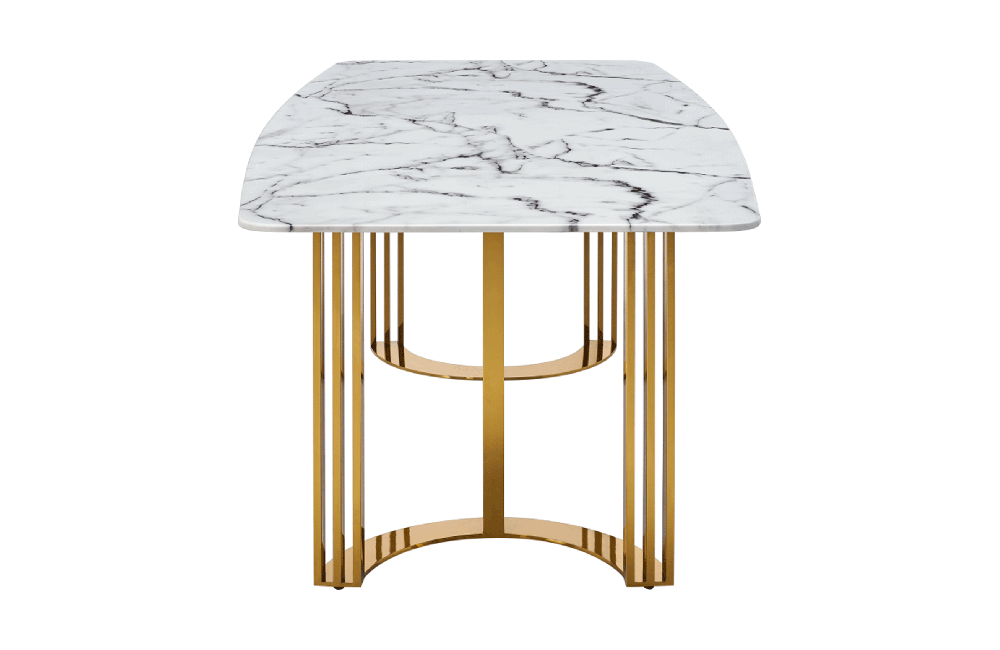 131 Dining Table Gold