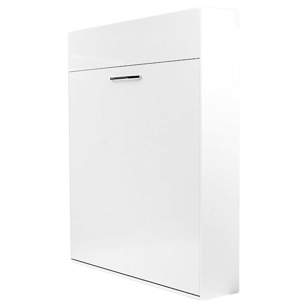 European Full XL Size Murphy Bed ALADINO with mattress