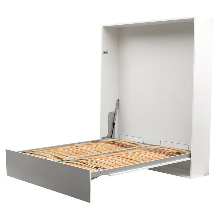 European Full XL Size Murphy Bed ALADINO with mattress