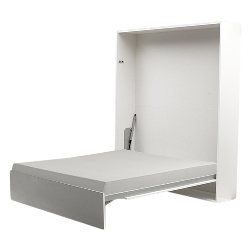 European Full XL Size Murphy Bed ALADINO with mattress