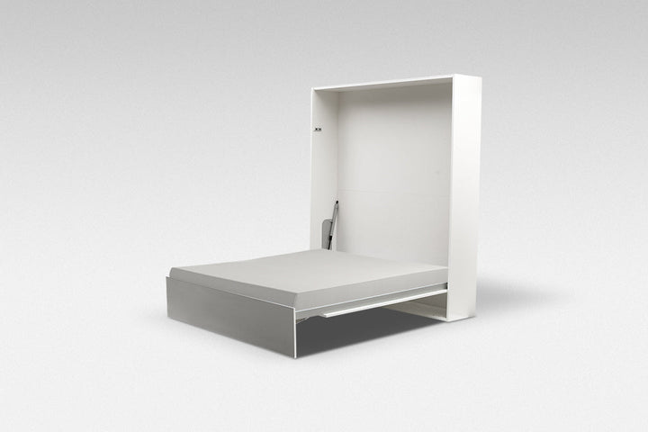European Full XL Size Murphy Bed ALADINO with mattress