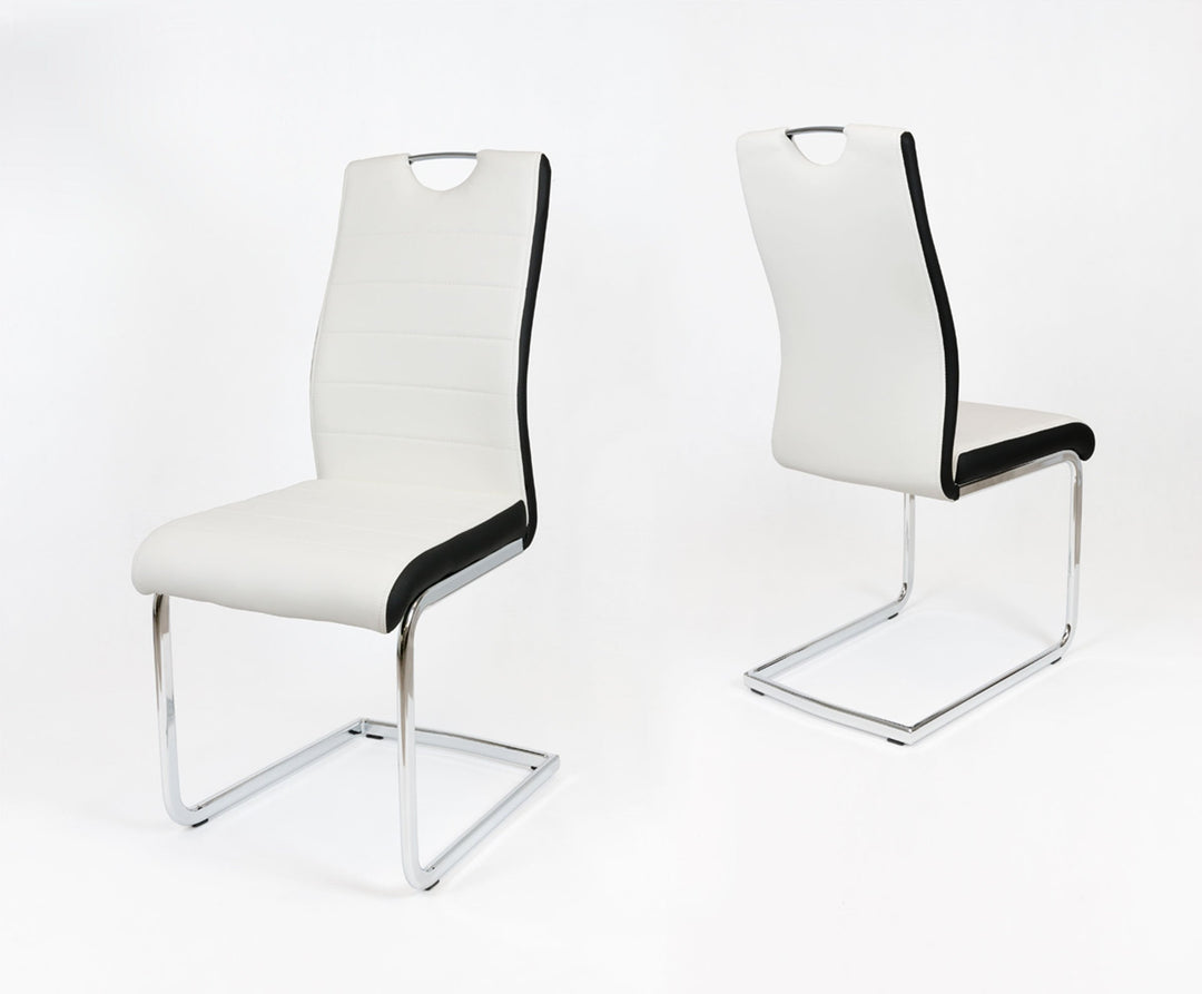 Faux leather Dining Chairs ARGO set of 4