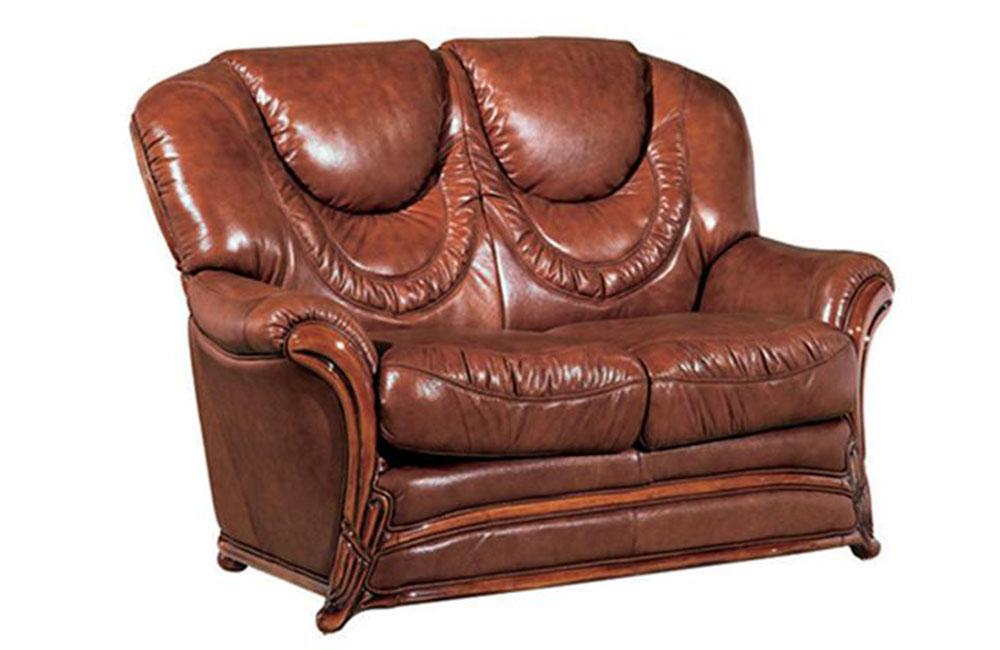 Lincoln Modern Leather Sofa Set