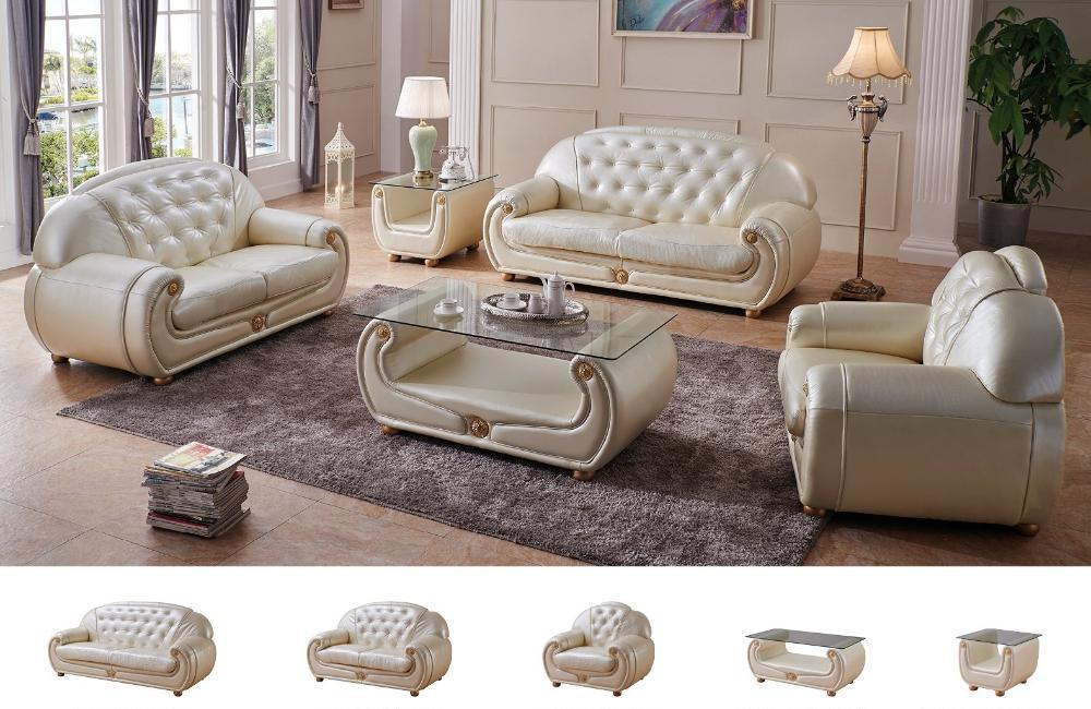 Josephine Modern Leather Sofa Set