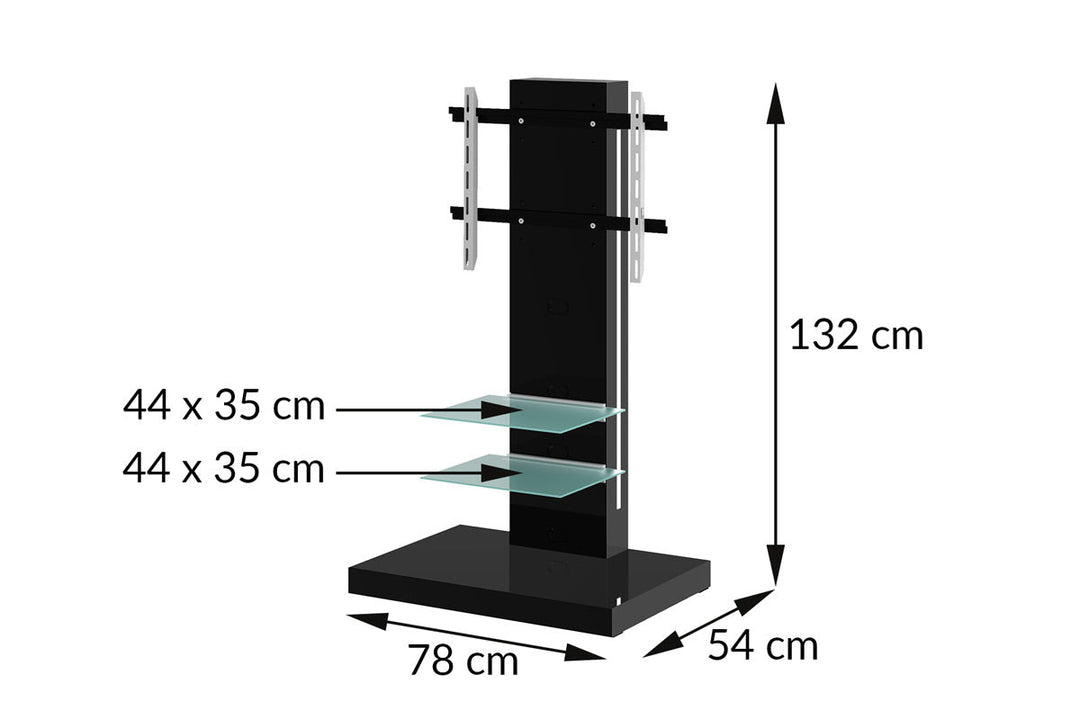 Floor TV Stand MARINO RTV with LED, for up to 65 inch TV's