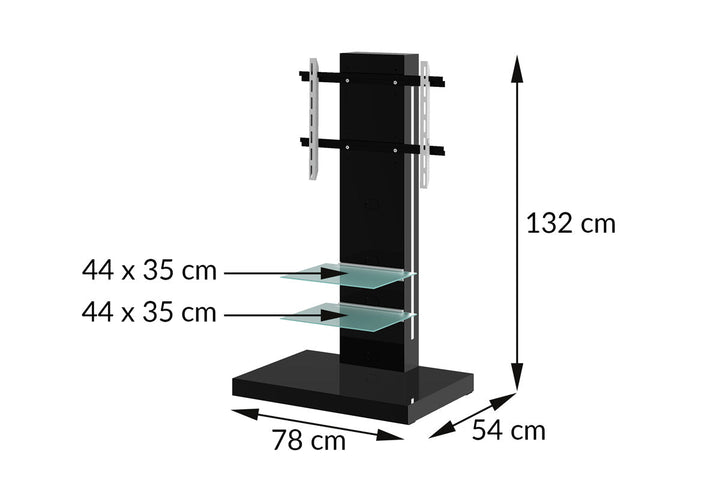 Floor TV Stand MARINO RTV with LED, for up to 65 inch TV's
