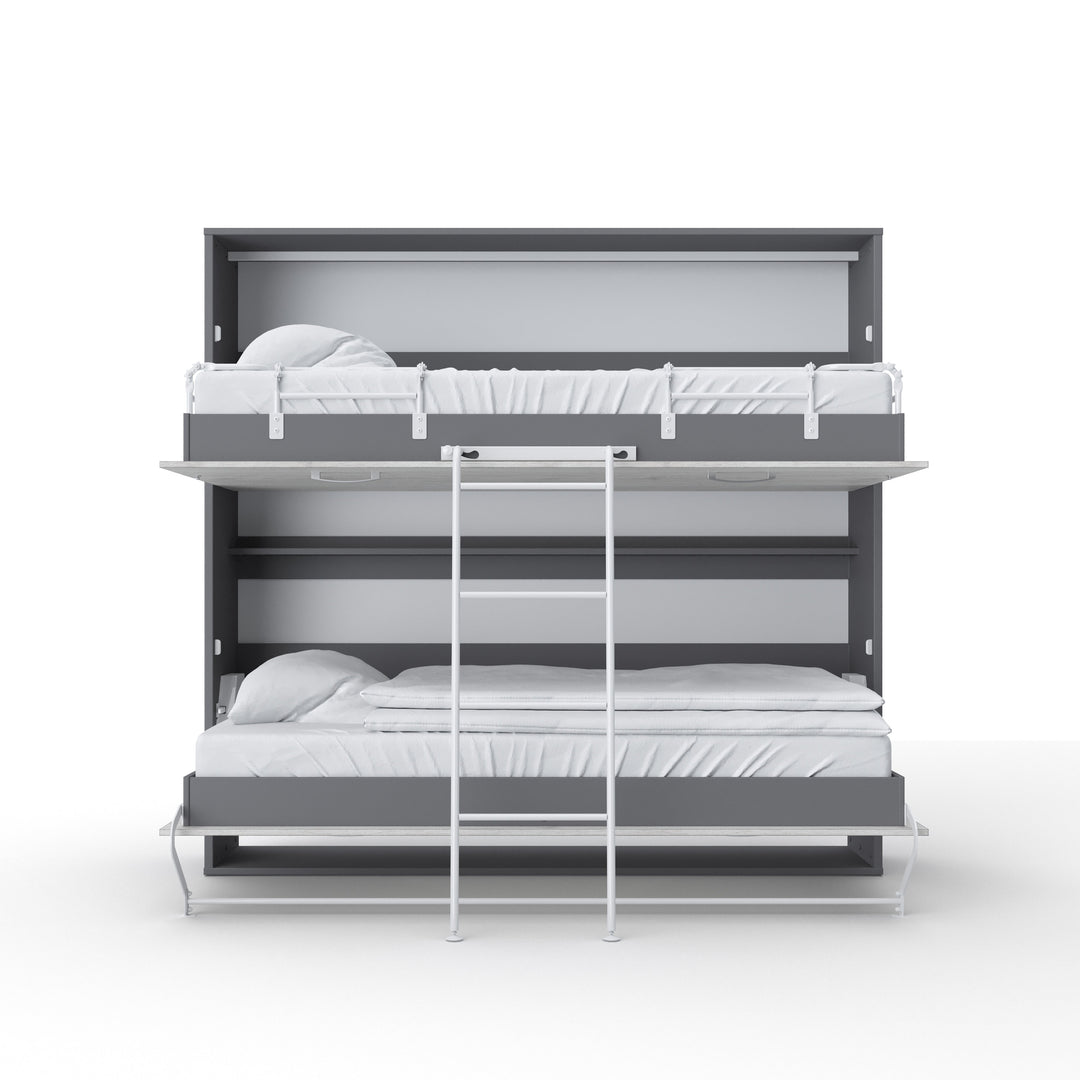 OTIS Murphy Bunk Bed European TWIN size with mattresses