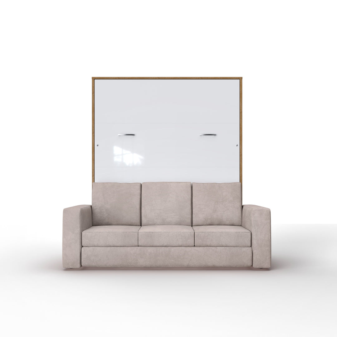 Invento Queen size Vertical Murphy Bed with Sofa