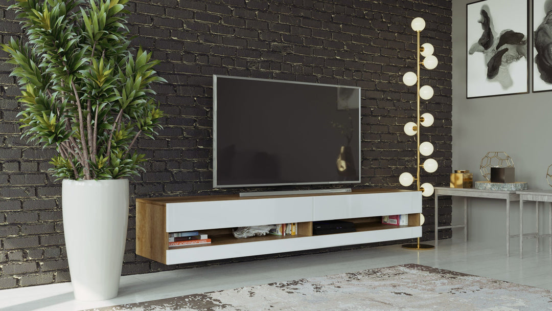 Floating TV Stand VIGO New 71 inch long with LED
