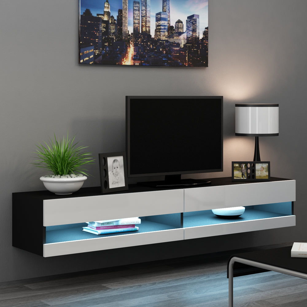 Floating TV Stand VIGO New 71 inch long with LED