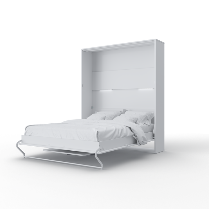 Murphy bed European Queen Vertical with Desk, mattress and LED included INVENTO sale