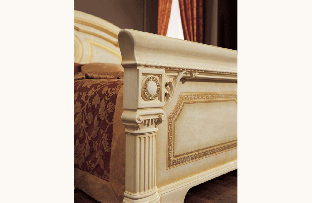 Aida Ivory Bed