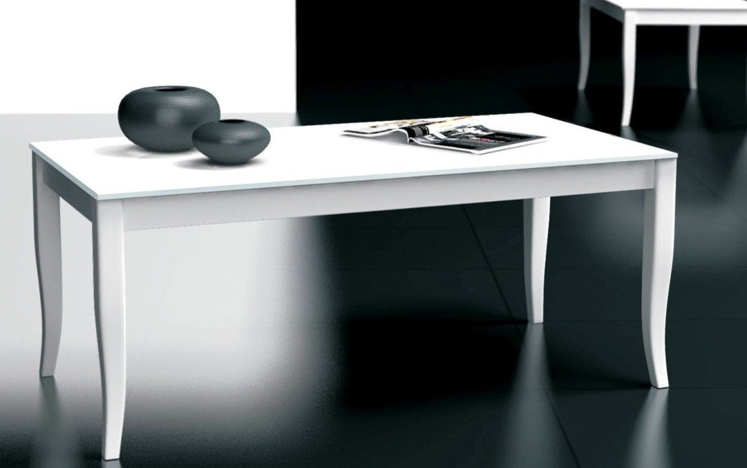 FINEZIA Glass Top Coffee Table