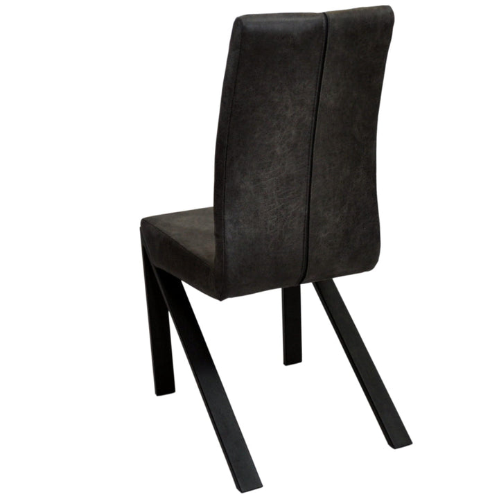 IRVIN Leather Chair, set of 2