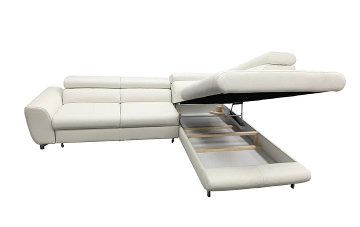 Leather Sectional Sleeper Sofa PIANO