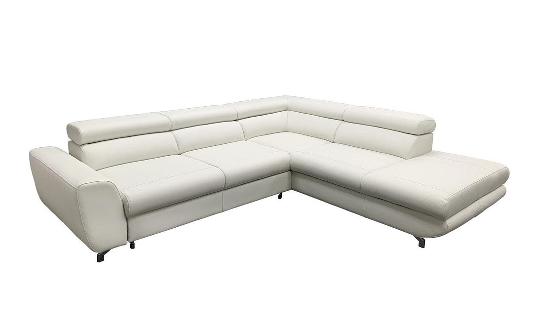 Leather Sectional Sleeper Sofa PIANO