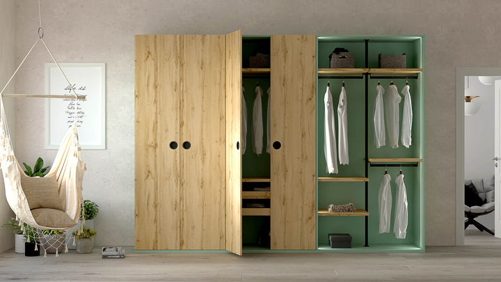 Rupit 4 door Wardrobe AR010