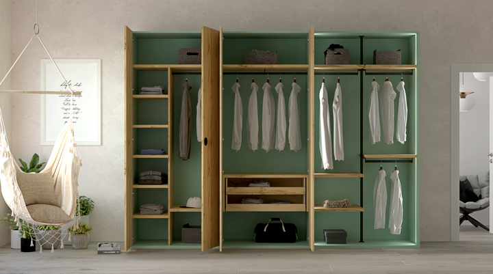 Rupit 4 door Wardrobe AR010