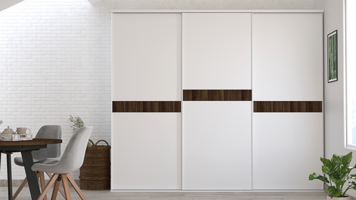 Alquezar 3-Door Sliding door wardrobe AR012